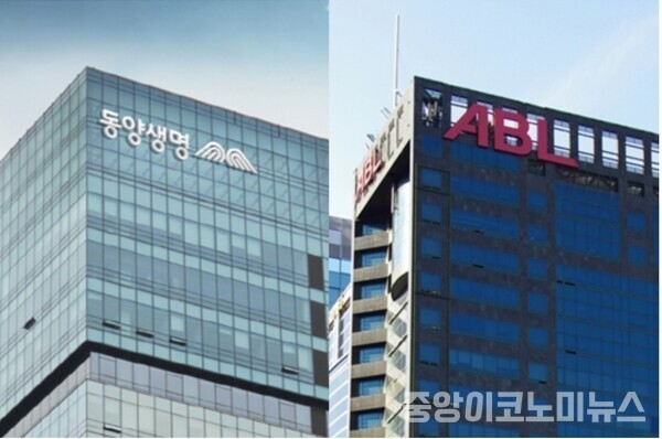 동양·ABL생명이 우리금융그룹에 매각을 앞둔 상황이 다가오면서 내부 직원들의 동요가 커지고 있다. 우리금융이 우리은행의 부당대출 사고로 인한 금감원 정기검사 경영실태평가 3등급을 받은 후 보험사 M&A 인수 전망이 흐려졌기 때문이다. 금융위가 조건부 승인을 통해 허가를 내준다고 해도 임직원 매각 위로금을 둘러싼 분쟁은 커질 것으로 보인다. [사진= 각 사]