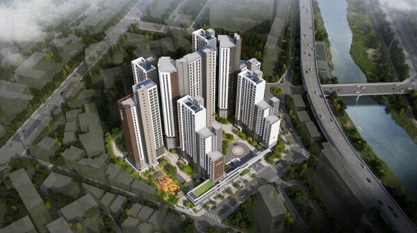 HDC현대산업개발, ‘호현 센트럴 아이파크’ 조감도