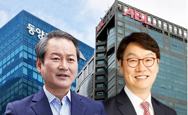 성대규 동양생명 대표와 곽희필 ABL생명의 친정인 신한라이프 내 현직 임원과 다수의 임직원들이 동양생명 또는 ABL생명 이직을 검토하고 있는 것으로 알려져 앞으로 이동 여부에 주목된다. [사진=각 사 제공 캡처 편집]