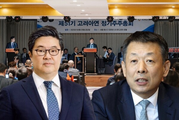 (왼쪽부터) MBK 김병주 회장, 김광일 부회장. [그래픽=중앙이코노미뉴스] 