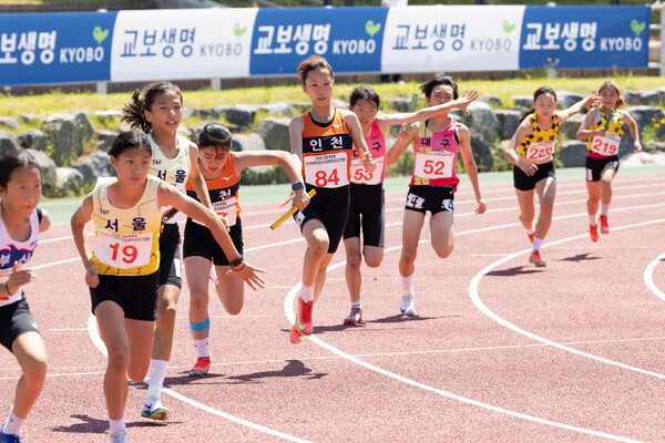 교보생명은 지난 12일 국내 유일의 민간 유소년 전국종합체육대회인 ‘2025 교보생명컵 꿈나무 체육대회’를 개막했다. [사진=교보생명 제공]