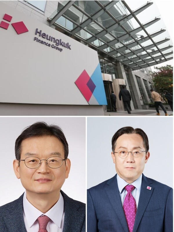 태광그룹 '보험사 형제'인 흥국생명과 흥국화재가 차별화된 건강상품군 확대를 바탕으로 신 영업전략을 추진하며 체질개선에 박차를 가하고 있다. 흥국생명은 KB손해보험 전략영업부문장 출신인 김대현 대표(사진 아래 왼쪽), 흥국화재는 KB라이프생명 경영기획본부장 출신 송윤상 대표(사진 아래 오른쪽)가 각각 이끌고 있다. 두 대표 모두 영업과 경영, 기획, 재무 등 핵심 업무를 두루 맡아온 보험 전문가로, 향후 흥국 보험계열사의 성장을 주도할 것이란 기대감이 높다.  [사진=각 사 제공, 편집]