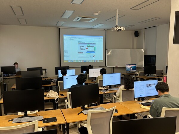 청년 창업가를 위한 노션 교육. [사진=시흥시]