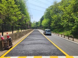 결빙방지 포장 도로. [사진=고양특례시]