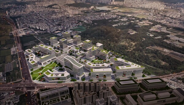 13년만에 본궤도에 오른 R&D 사이언스파크 조감도. [사진=수원시]