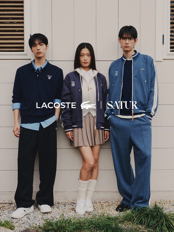 SATUR(세터) 라코스테와 콜라보레이션 컬렉션 출시. [사진=레시피그룹]