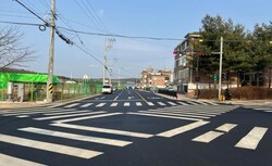 박재궁 취락 도로 확·포장공사. [사진=고양특례시]