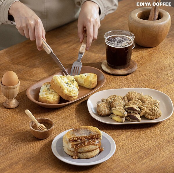 길거리 간식 배달 매출 급증. [사진=이디야커피]