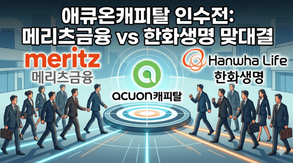 '몸값 1조원' 애큐온캐피탈 인수전...메리츠·한화생명 '양강구도' - 뉴스 썸네일 이미지