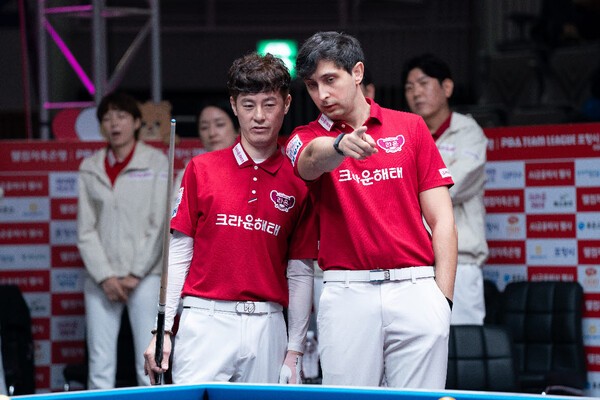 크라운해태, <b>PBA</b> 3라운드 4연승 질주... 우승 경쟁 합류